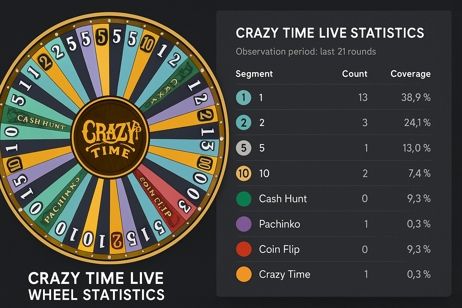 Crazy Time Big Win Wheel